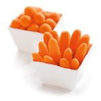 Fresh mini snack baby carrots
